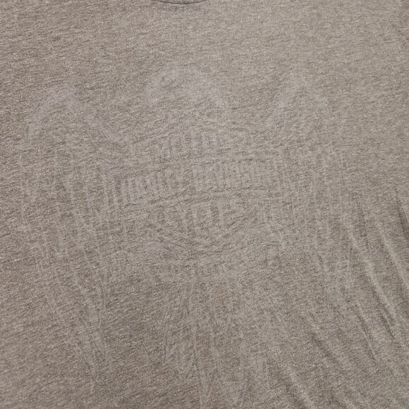 Harley Davidson Casual Short Sleeve Graphic Shirt Mens Size Extra Large XL Gray - Picture 4 of 8